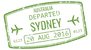 Sydney Entry Stamp on Passport